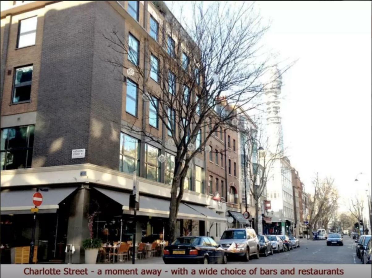 Superb Central Modern 3Bed 2Bath With Wifi, Trendy Fitzrovia W1 By Oxford Street Affable Informative Host Лондон Екстериор снимка