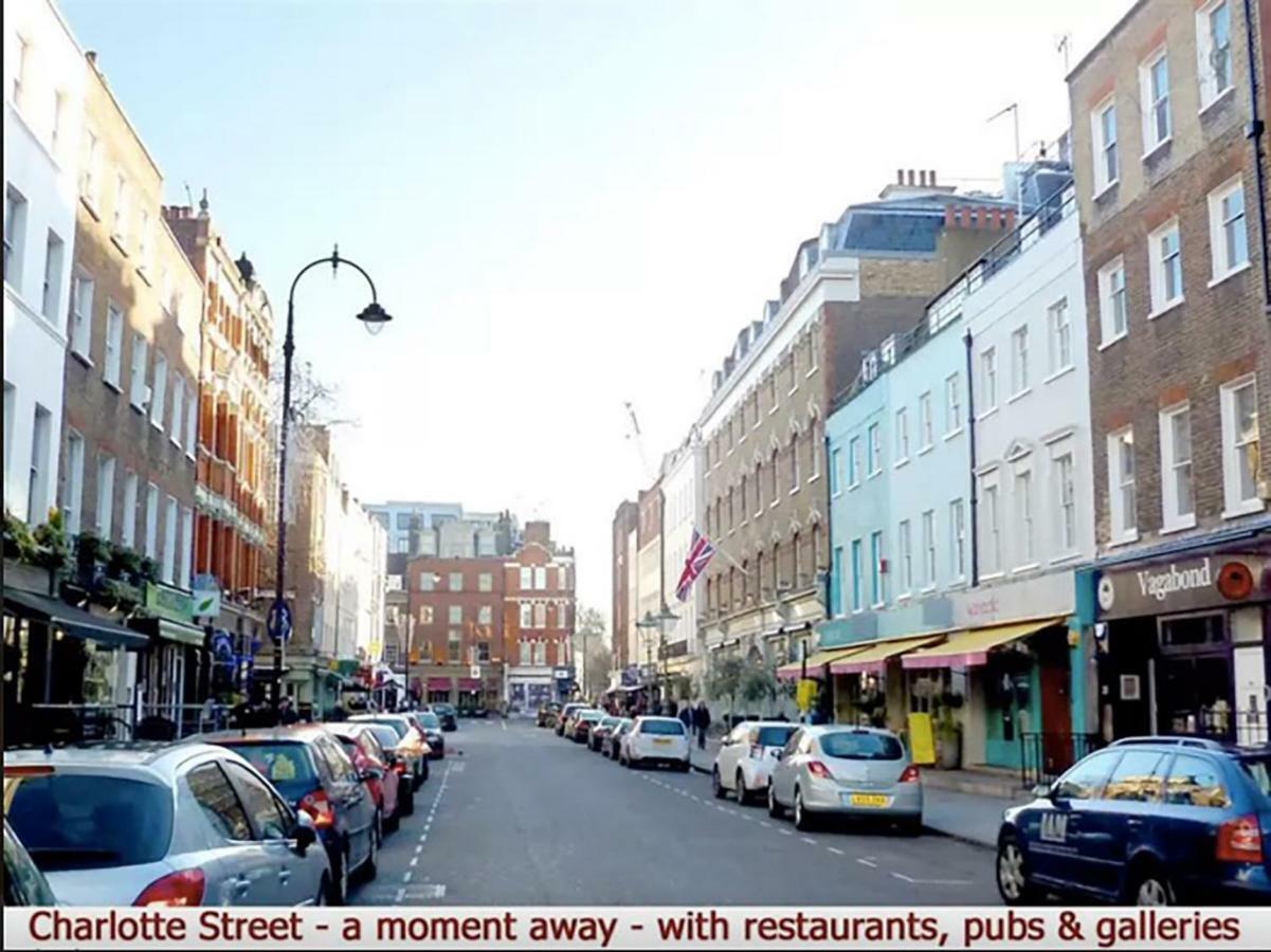 Superb Central Modern 3Bed 2Bath With Wifi, Trendy Fitzrovia W1 By Oxford Street Affable Informative Host Лондон Екстериор снимка