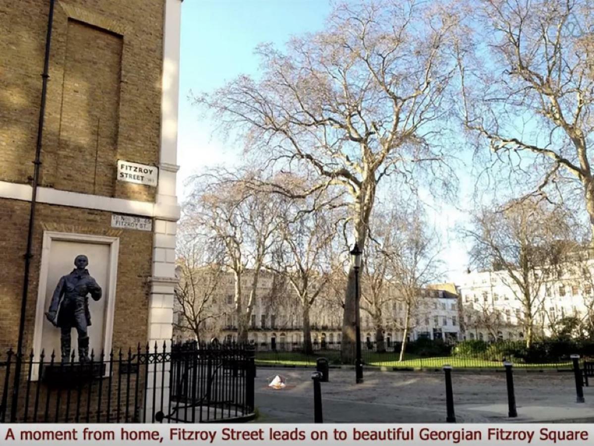 Superb Central Modern 3Bed 2Bath With Wifi, Trendy Fitzrovia W1 By Oxford Street Affable Informative Host Лондон Екстериор снимка