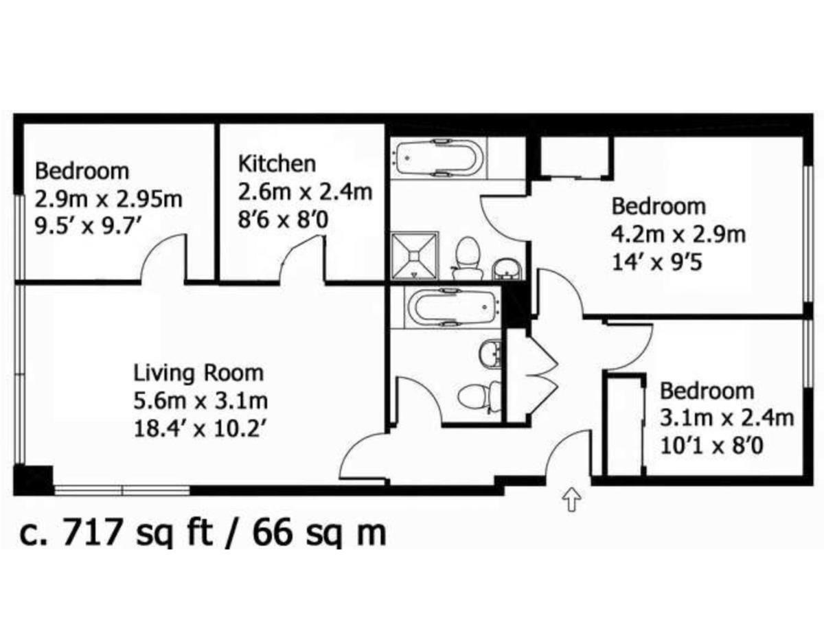 Superb Central Modern 3Bed 2Bath With Wifi, Trendy Fitzrovia W1 By Oxford Street Affable Informative Host Лондон Екстериор снимка